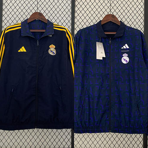 2324 Real Madrid Trench Coat Reversible S-XXL